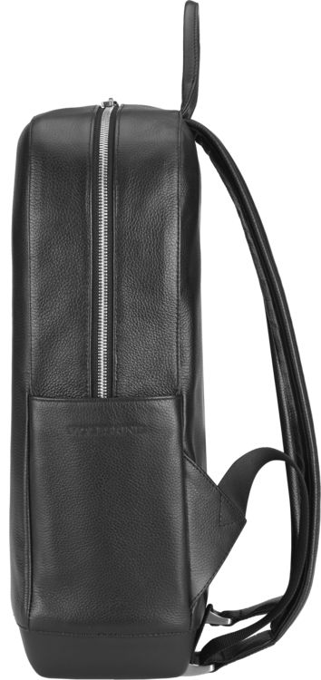Produktbild: Moleskine klassischer Lederrucksack Schwarz