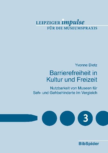 Produktbild: Barrierefreiheit in Kultur und Freizeit