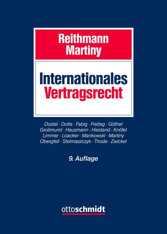 Produktbild: Internationales Vertragsrecht