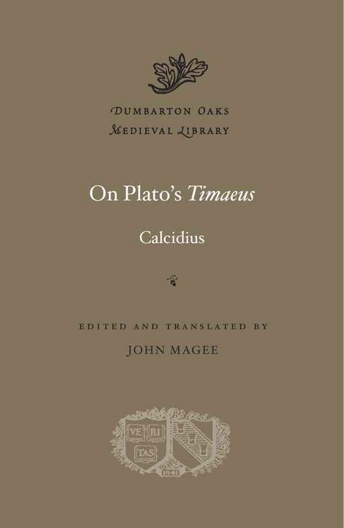 Produktbild: On Plato's Timaeus