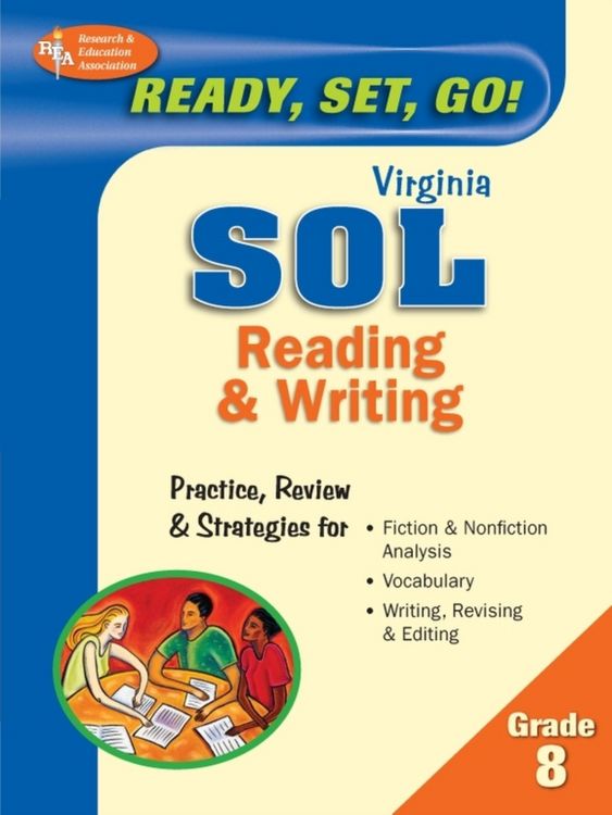 Produktbild: Virginia SOL, Reading & Writing, Grade 8