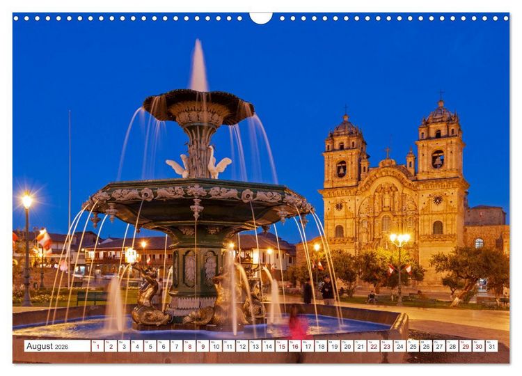 Produktbild: Vielf&auml;ltiges Peru (Wandkalender 2026 DIN A3 quer), CALVENDO Monatskalender