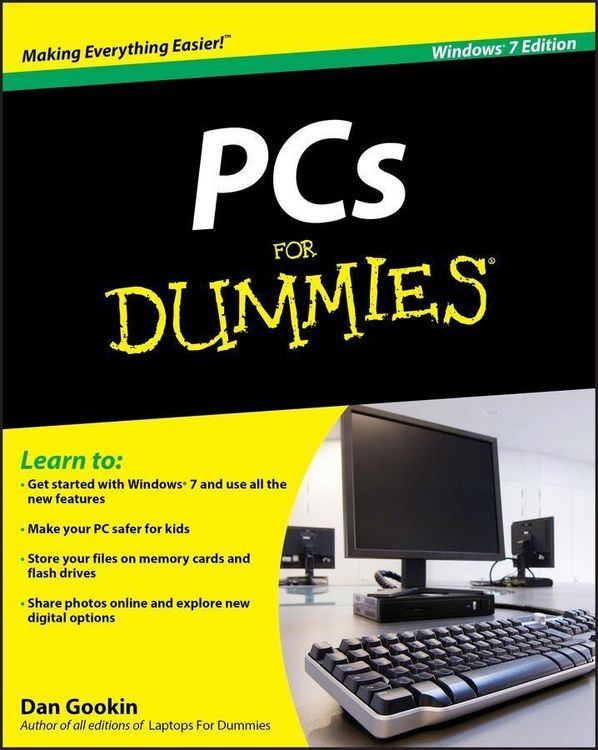 Produktbild: PCs For Dummies, Windows 7 Edition