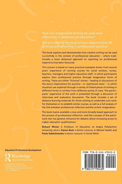 Produktbild: Professional Experience and the Investigative Imagination