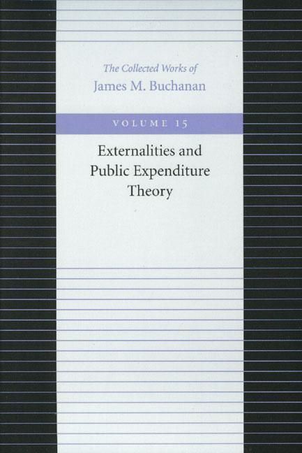 Produktbild: Externalities and Public Expenditure Theory