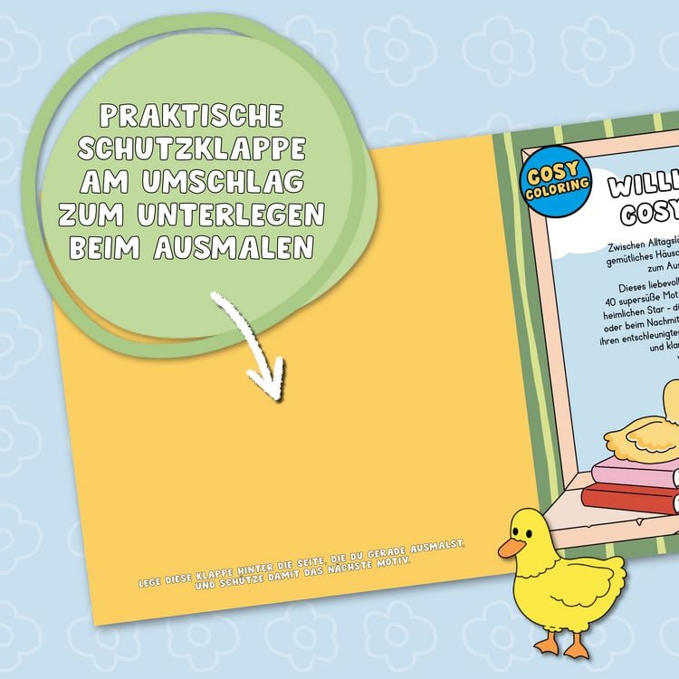 Produktbild: Cosy Coloring - Cottage Life mit Ente