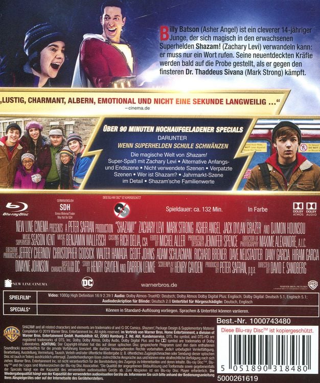 Produktbild: Shazam!