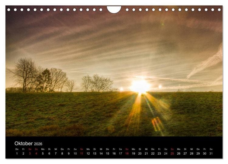 Produktbild: Vor der T&uuml;r mein l&auml;ndliches Ruhrgebiet (Wandkalender 2026 DIN A4 quer), CALVENDO Monatskalender