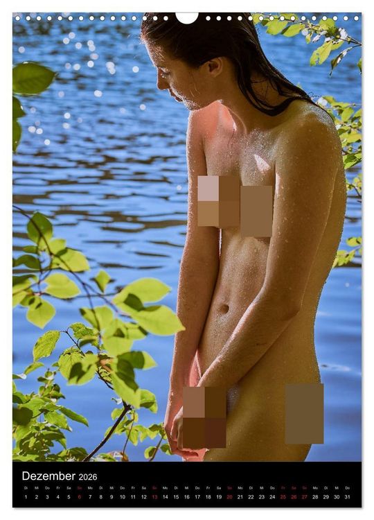 Produktbild: Akt am See (Wandkalender 2026 DIN A3 hoch), CALVENDO Monatskalender