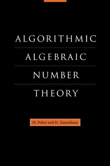 Produktbild: Algorithmic Algebraic Number Theory