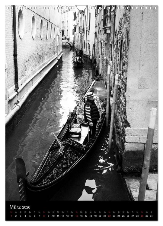 Produktbild: Venedig (Wandkalender 2026 DIN A3 hoch), CALVENDO Monatskalender