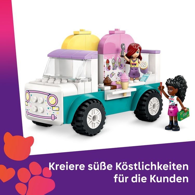 Produktbild: LEGO Friends Heartlake City Eiswagen, Spielzeug für Rollenspiele 42644