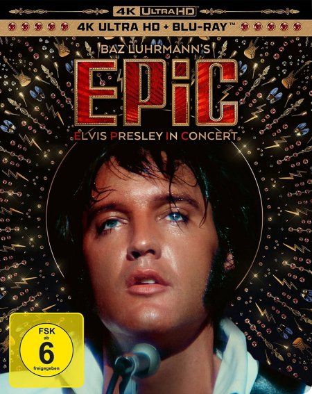 Produktbild: EPiC: Elvis Presley in Concert - Steelbook (4K-UHD+Blu-ray)