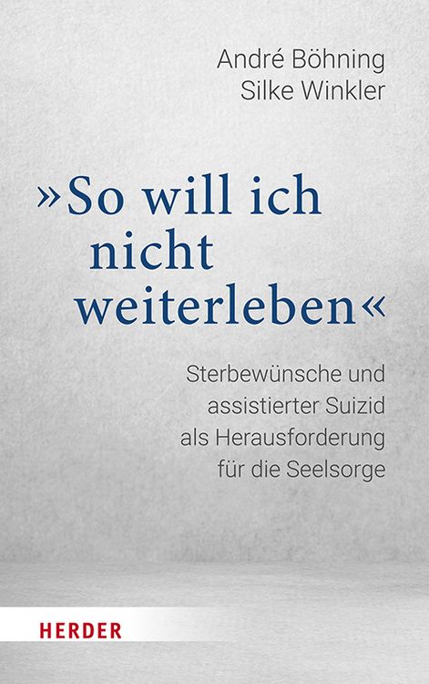 Produktbild: &bdquo;So will ich nicht weiterleben&ldquo;