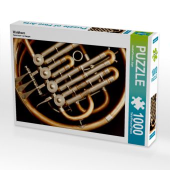 Produktbild: CALVENDO Puzzle Waldhorn 1000 Teile Puzzle quer | 1000 Teile Lege-Gr&ouml;&szlig;e 64 &times; 48 cm Foto-Puzzle f&uuml;r gl&uuml;ckliche Stunden