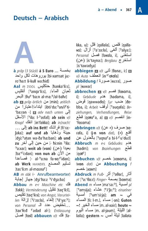 Produktbild: Langenscheidt Praktisches W&ouml;rterbuch Arabisch