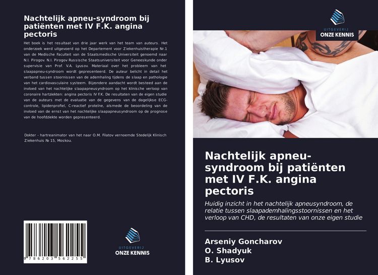 Produktbild: Nachtelijk apneu-syndroom bij pati&euml;nten met IV F.K. angina pectoris
