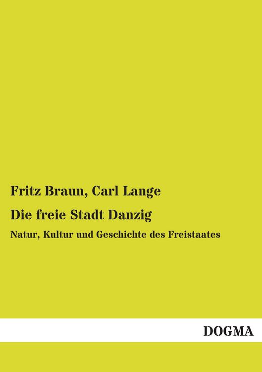 Produktbild: Die freie Stadt Danzig