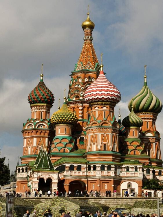 Produktbild: CALVENDO Puzzle Wassili-Blashenny-Kathedrale | 1000 Teile Lege-Gr&ouml;&szlig;e 64x48cm Foto-Puzzle f&uuml;r gl&uuml;ckliche Stunden