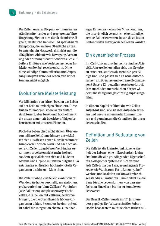 Produktbild: Epigenetik-Coaching erlernen & gezielt anwenden