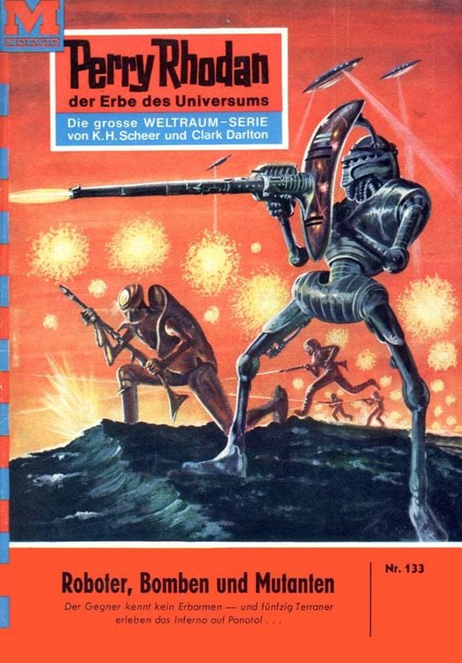 Produktbild: Perry Rhodan 133: Roboter, Bomben und Mutanten