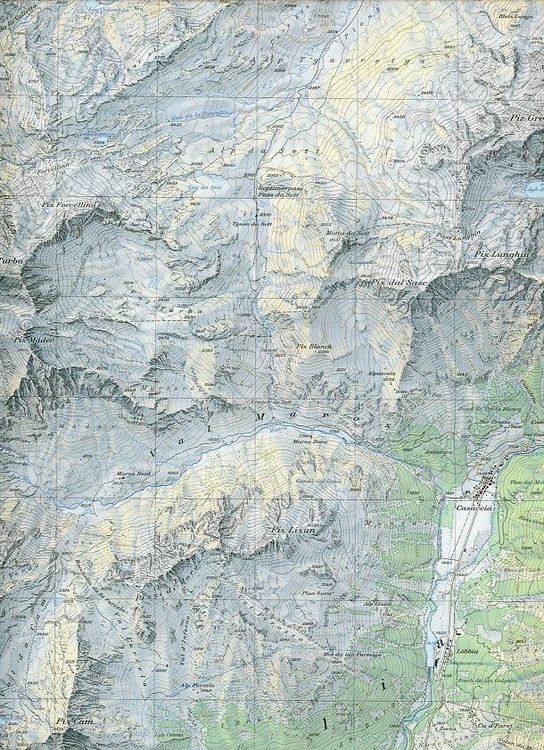 Produktbild: Swisstopo 1 : 25 000 Val Bregaglia