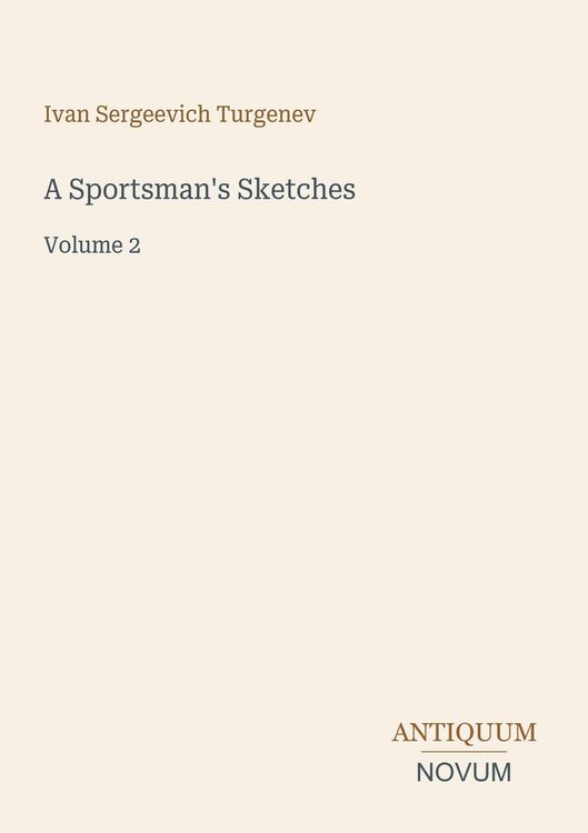 Produktbild: A Sportsman's Sketches
