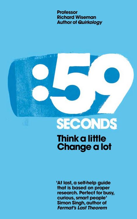 Produktbild: 59 Seconds: Think a Little, Change a Lot. Richard Wiseman