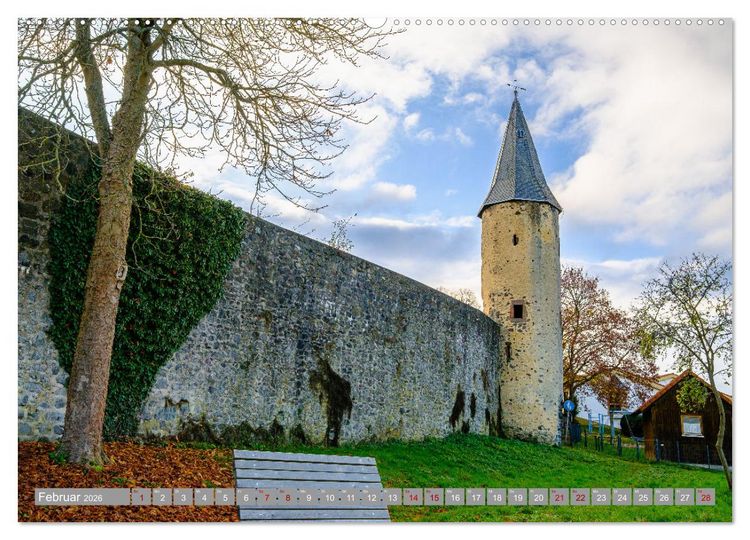 Produktbild: Ein Blick auf Herbstein (hochwertiger Premium Wandkalender 2026 DIN A2 quer), Kunstdruck in Hochglanz
