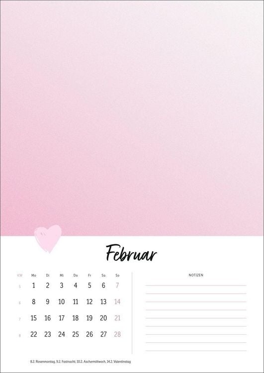 Produktbild: Kreativkalender Mit Liebe gemacht A4 2027