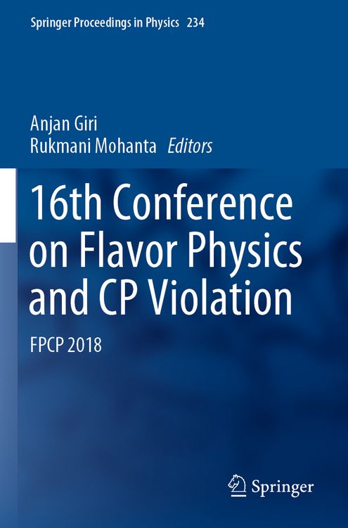 Produktbild: 16th Conference on Flavor Physics and CP Violation