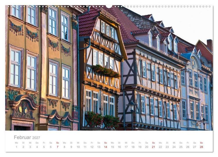 Produktbild: TH&Uuml;RINGEN 2027 (Wandkalender 2027 DIN A2 quer), CALVENDO Monatskalender