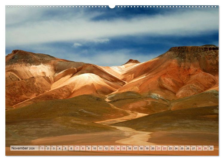 Produktbild: Abenteuer Anden - Peru und Bolivien (Wandkalender 2026 DIN A2 quer), CALVENDO Monatskalender