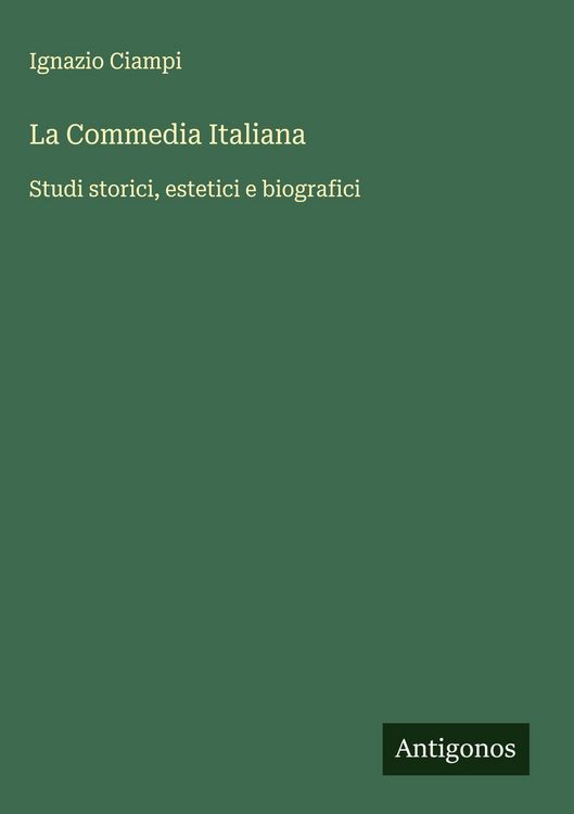 Produktbild: La Commedia Italiana