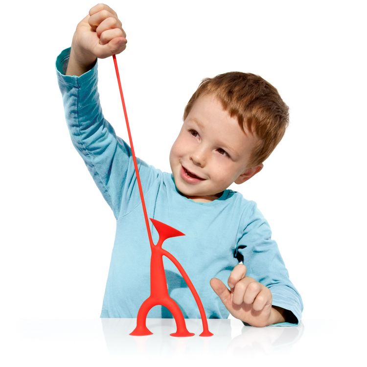 Produktbild: Moluk Oogi Elastische Spielfigur rot (MQ6)