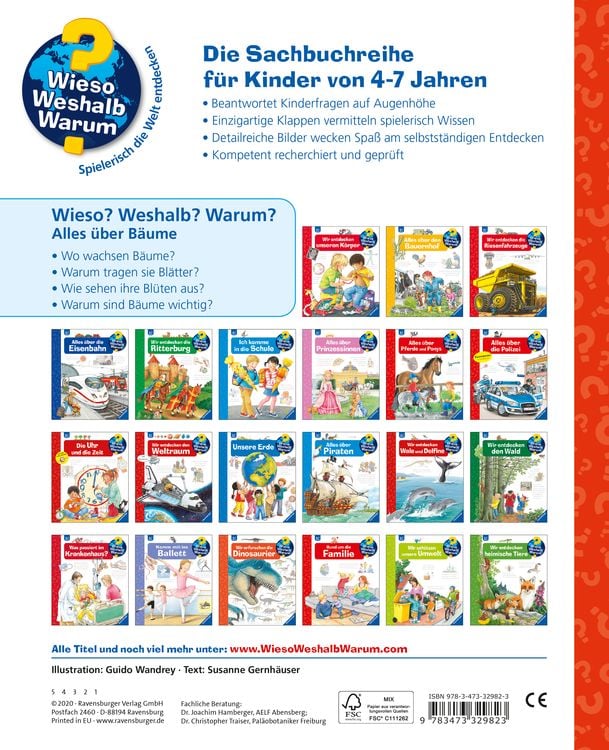 Wieso? Weshalb? Warum?, Band 52 - Alles über Bäume