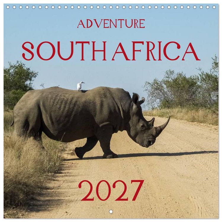 Produktbild: Adventure South Africa 2027 (Wall Calendar 2027 12 &times; 12 Inch) CALVENDO 12 Month Wall Calendar
