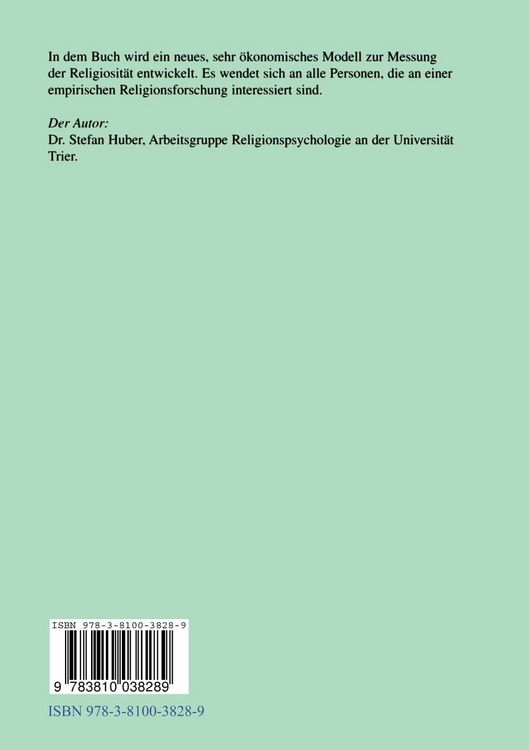 Produktbild: Zentralit&auml;t und Inhalt