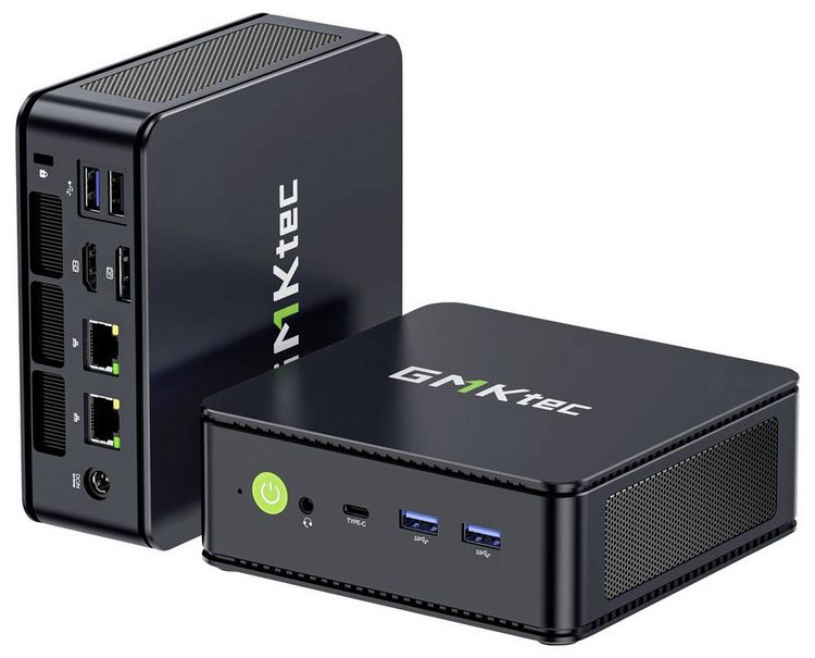 Produktbild: GMKtec Mini PC M6 Ultra-2 AMD Ryzen 5 7640HS (32+512GB) AMD Ryzen 5 7640HS 5.0GHz 32GB RAM 512GB SSD AMD Radeon&trade; 760M Win 11 Pro
