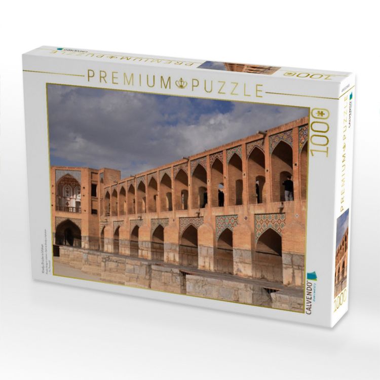 Produktbild: CALVENDO Puzzle Khadju Br&uuml;cke in Isfahan | 1000 Teile Lege-Gr&ouml;&szlig;e 64x48cm Foto-Puzzle f&uuml;r gl&uuml;ckliche Stunden