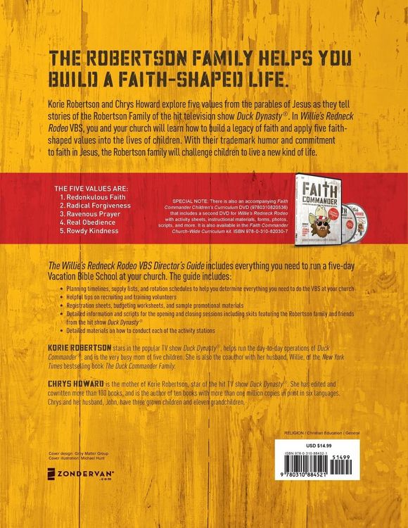 Produktbild: The Willie's Redneck Rodeo Vbs Director's Guide