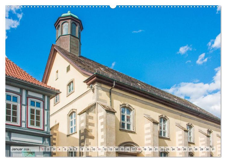 Produktbild: Historisches Hameln (hochwertiger Premium Wandkalender 2026 DIN A2 quer), Kunstdruck in Hochglanz