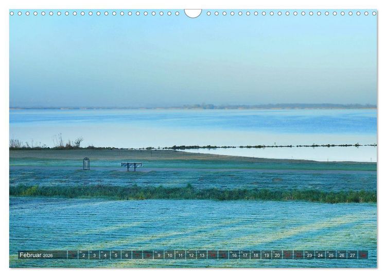 Produktbild: D&uuml;mmer, Malerische See-Momente (Wandkalender 2026 DIN A3 quer), CALVENDO Monatskalender