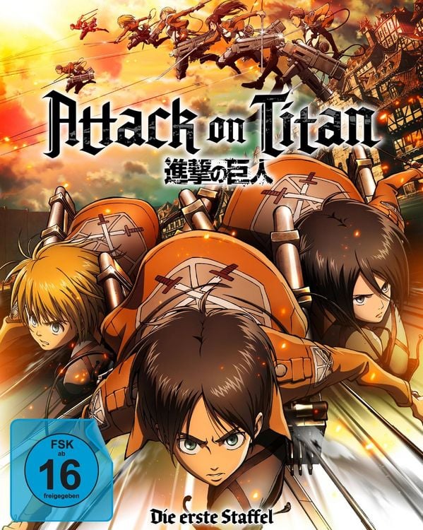 Produktbild: Attack on Titan - Die erste Staffel [3 BRs]