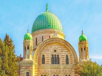 Produktbild: CALVENDO Puzzle Gro&szlig;e Synagoge | 1000 Teile Lege-Gr&ouml;&szlig;e 64x48cm Foto-Puzzle f&uuml;r gl&uuml;ckliche Stunden