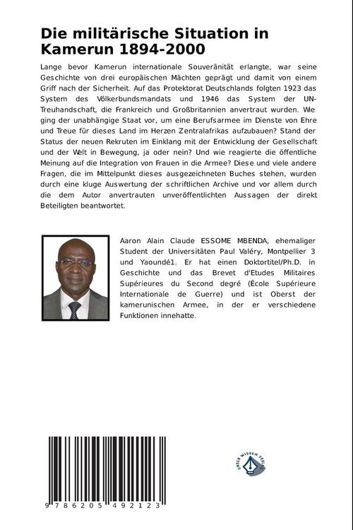 Produktbild: Die milit&auml;rische Situation in Kamerun 1894-2000