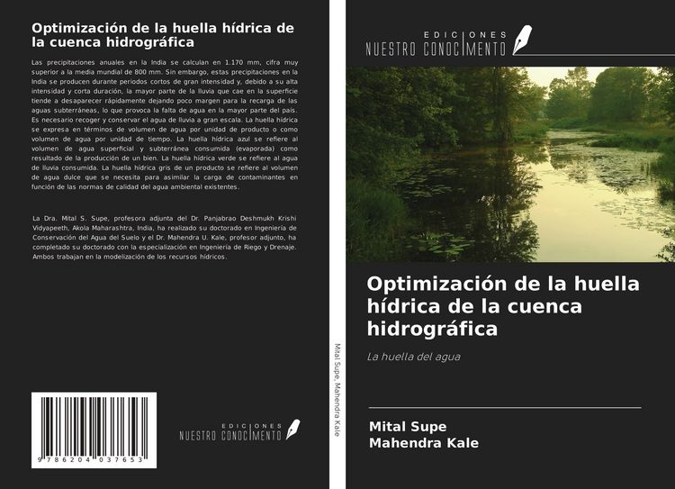 Produktbild: Optimizaci&oacute;n de la huella h&iacute;drica de la cuenca hidrogr&aacute;fica