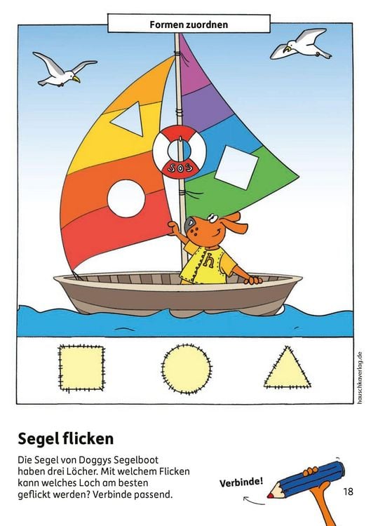 Produktbild: Kindergartenblock ab 3 Jahre &ndash; Formen, Farben, R&auml;tselspa&szlig;
