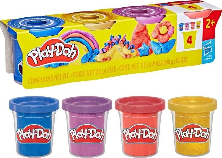 Produktbild: PD 4Er-Pack Schimmerglanzknete