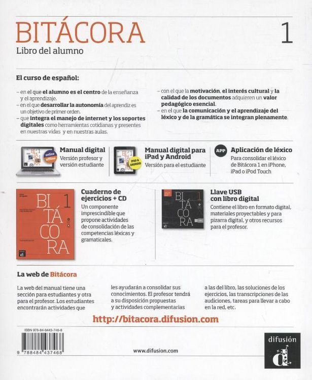 Produktbild: Garmend&iacute;a Iglesias, J: Bit&aacute;cora 1